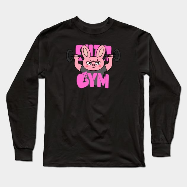 Dwaekki Gym Long Sleeve T-Shirt by Artisticallyleslie